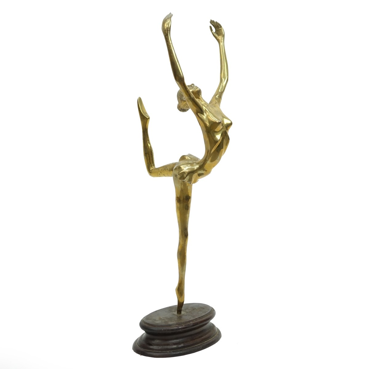 Large Bronze Sculpture "Ballerina"