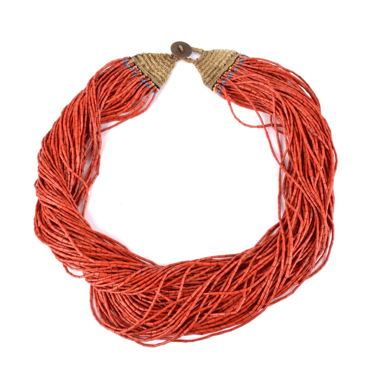 Coral Bead Necklace