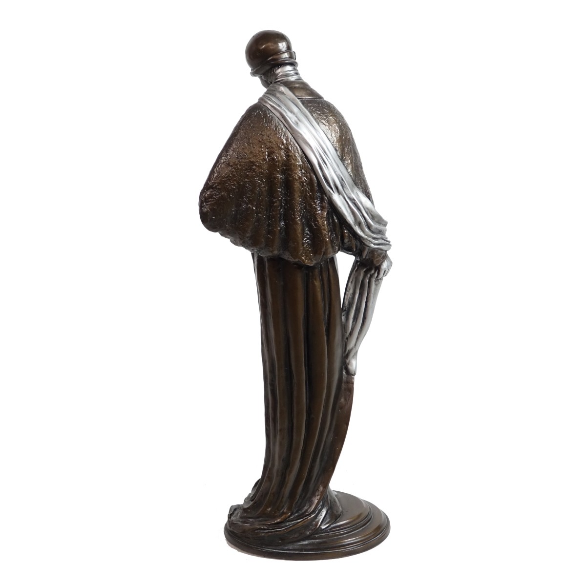 Large Erte Style Bronze Sculpture