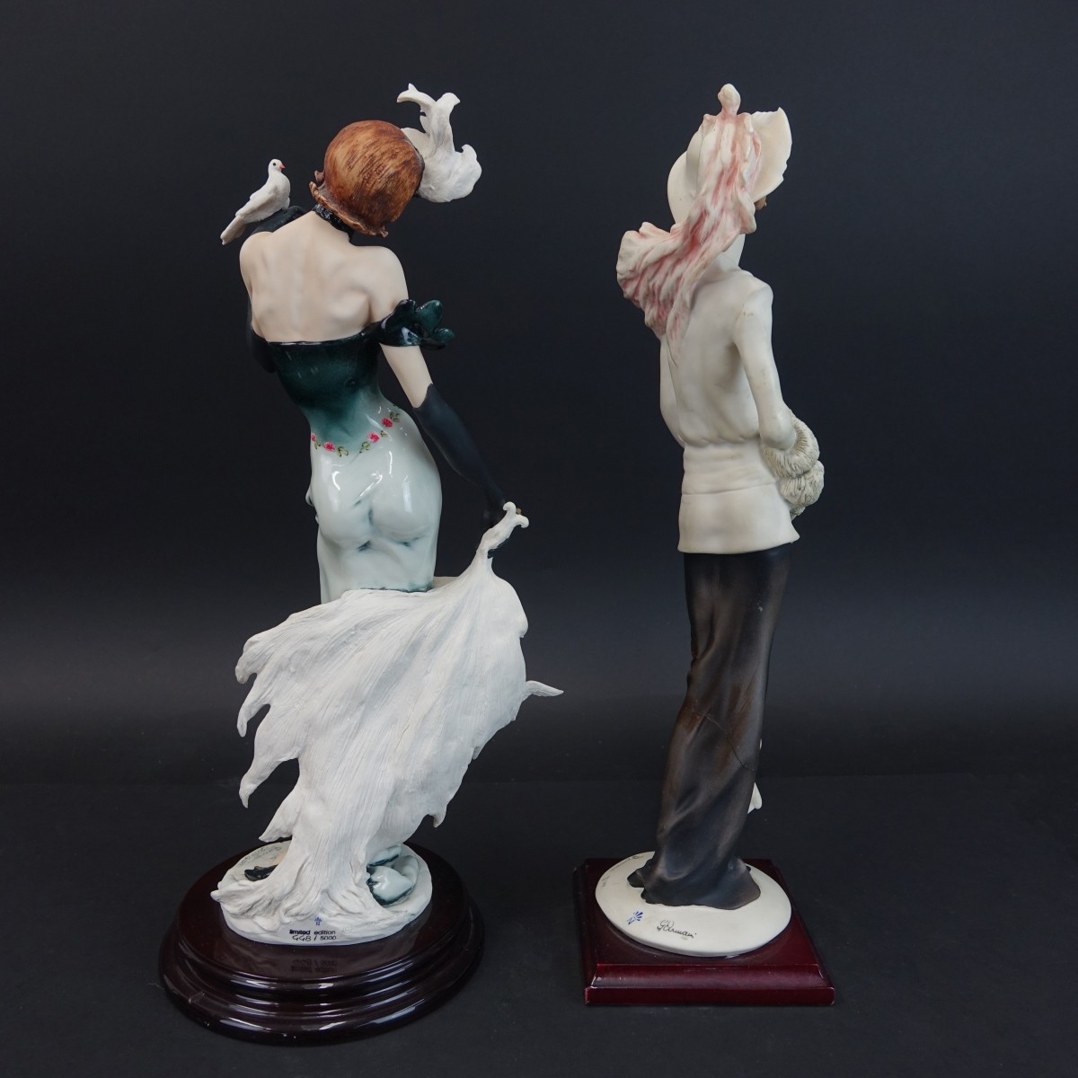 Two (2) Giuseppe Armani Porcelain Figurines