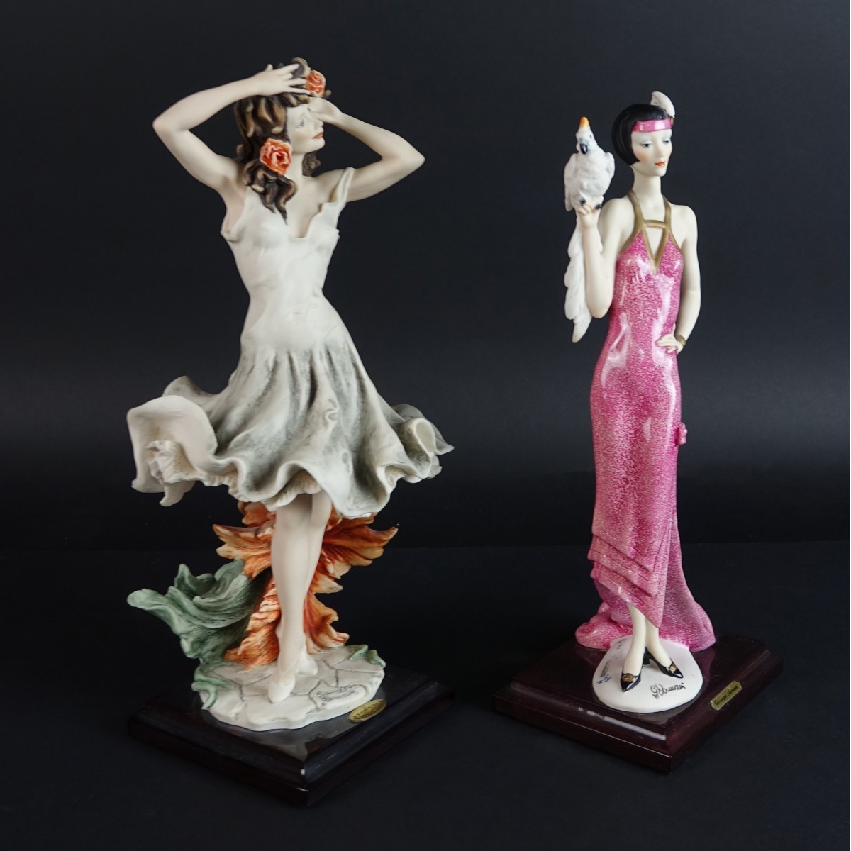 Two (2) Giuseppe Armani Porcelain Figurines