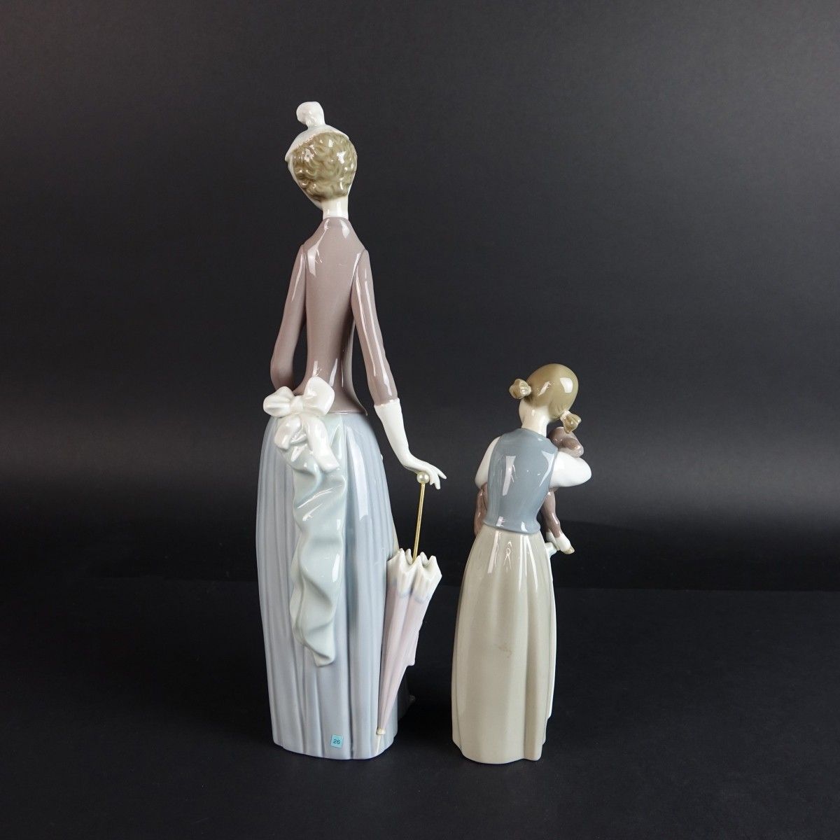 Two (2) Lladro Porcelain Figurines