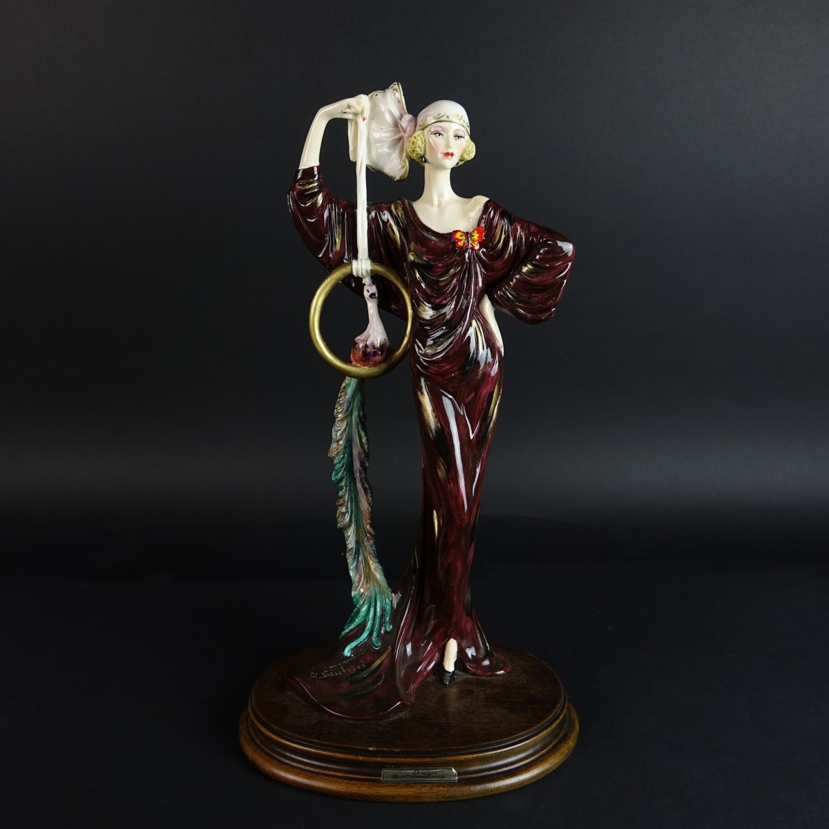 santini art deco figurines