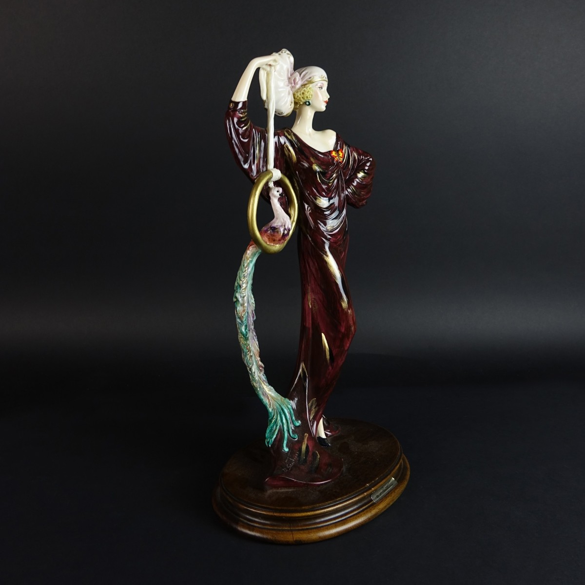 A. Santini Art Deco Fashion Figurine