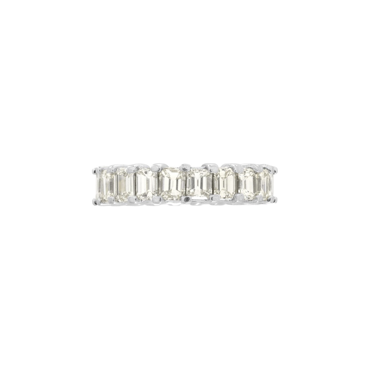 Diamond and Platinum Eternity Band