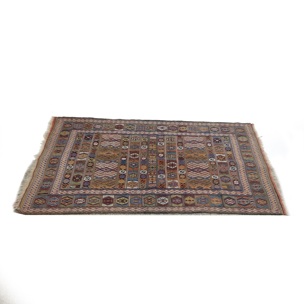 Semi Antique Afghanistan Soumak Rug