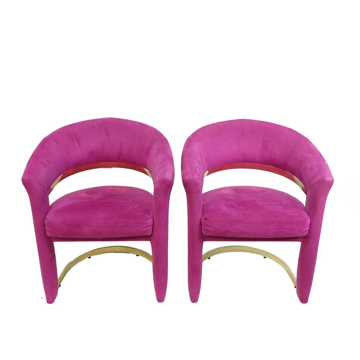 Pair of Knoll Style Armchairs