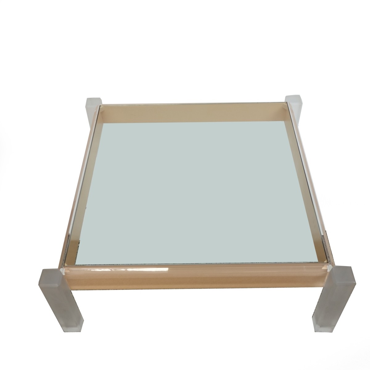 Hollywood Regency Style Lucite Coffee Table