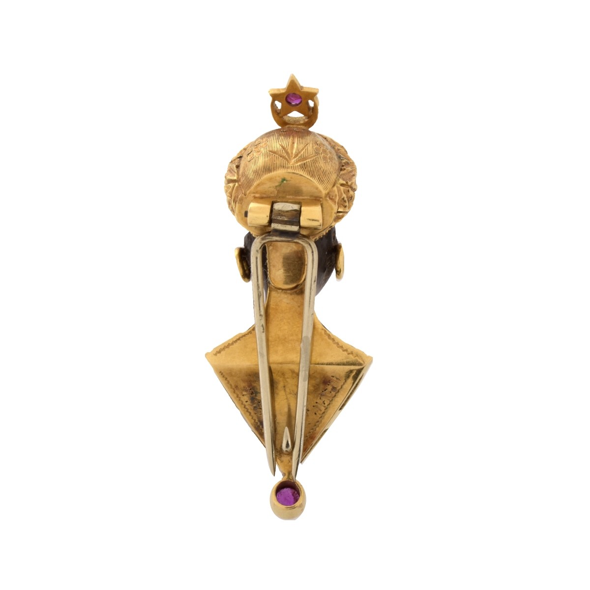 Vintage Nardi Blackamoor Brooch