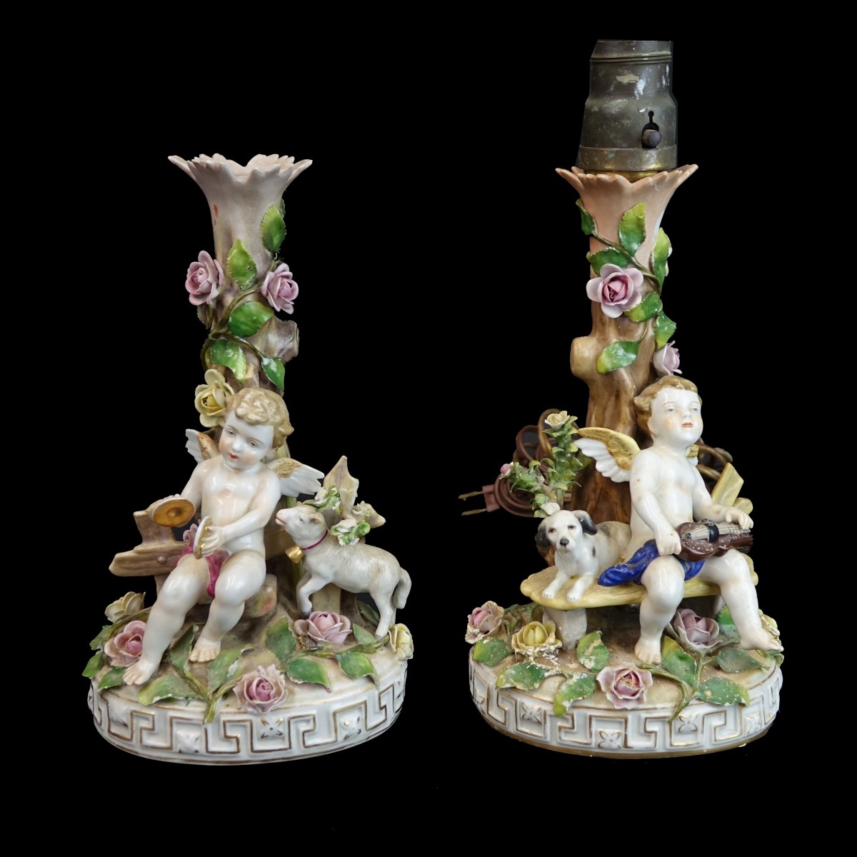 Pair of Von Schierholz Candelabra