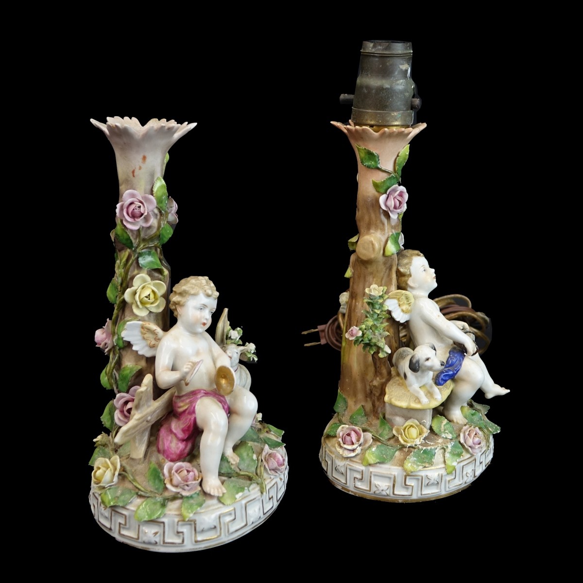 Pair of Von Schierholz Candelabra