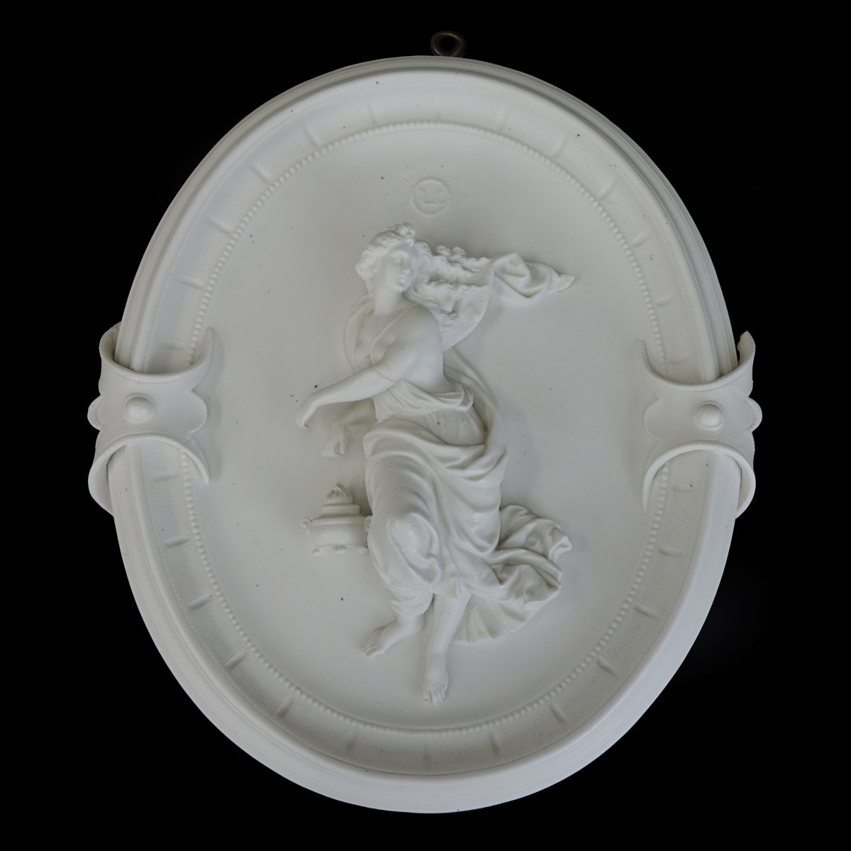 Antique Neoclassical Style Plaque