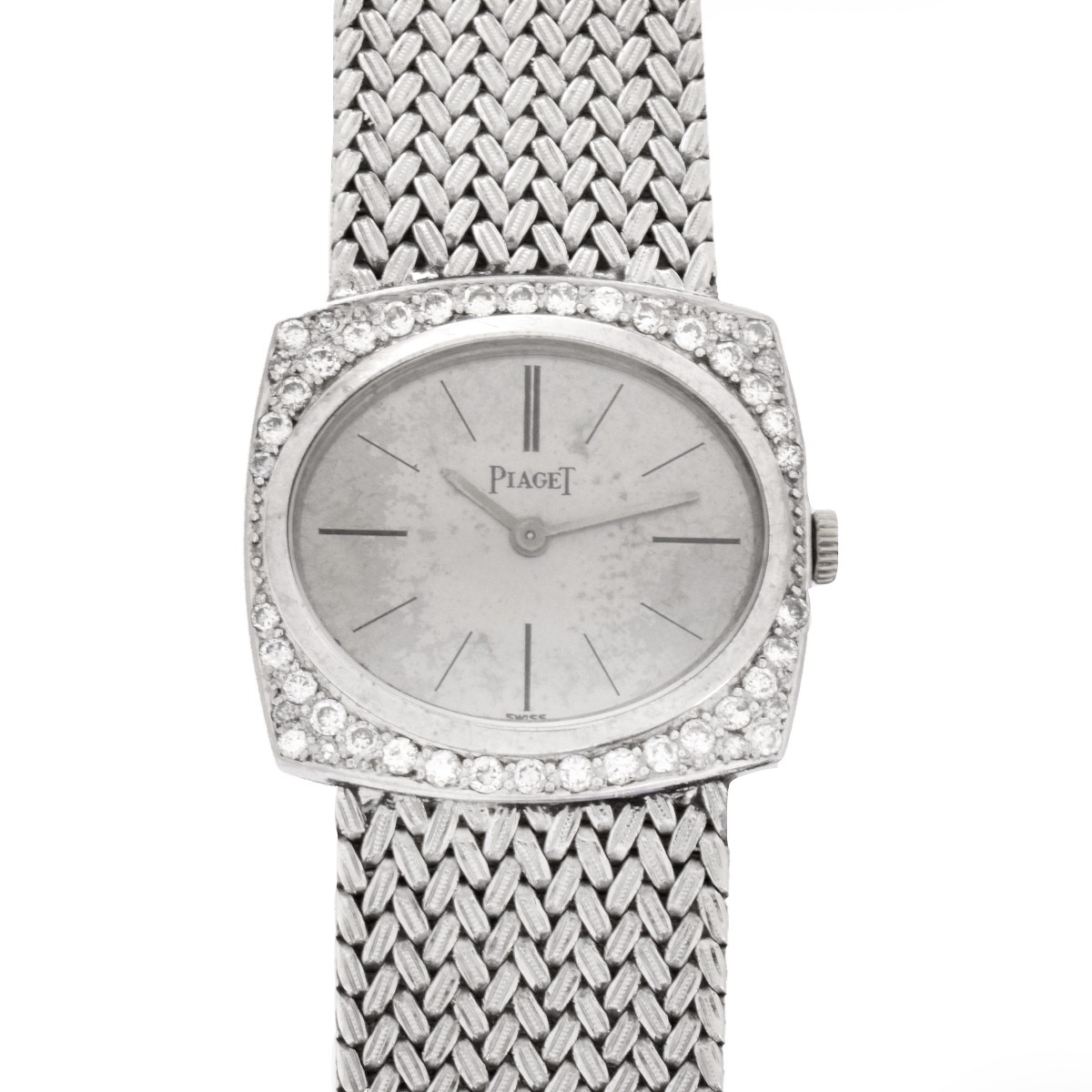 Lady's Piaget Diamond and 18K Watch
