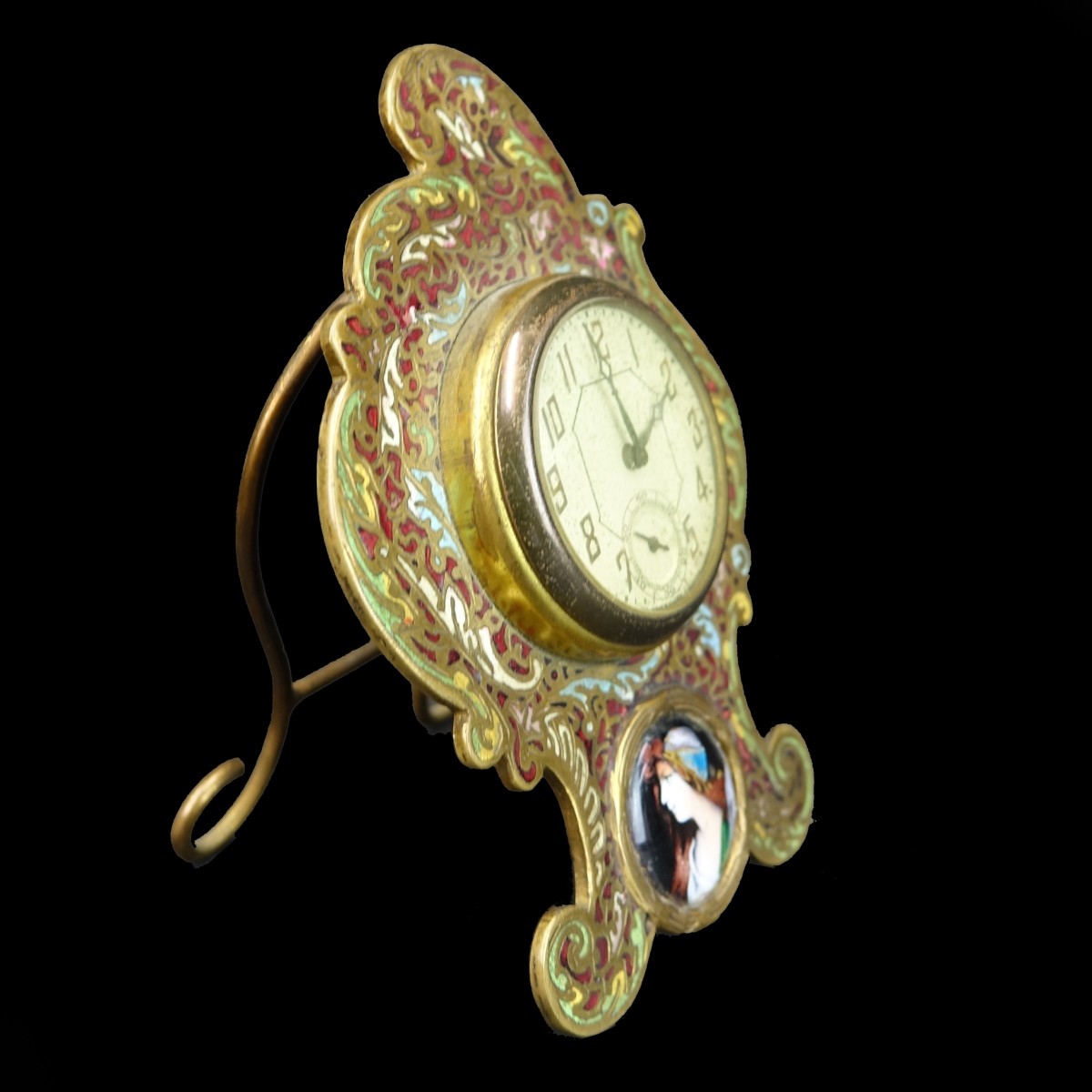 Antique French Miniature Clock