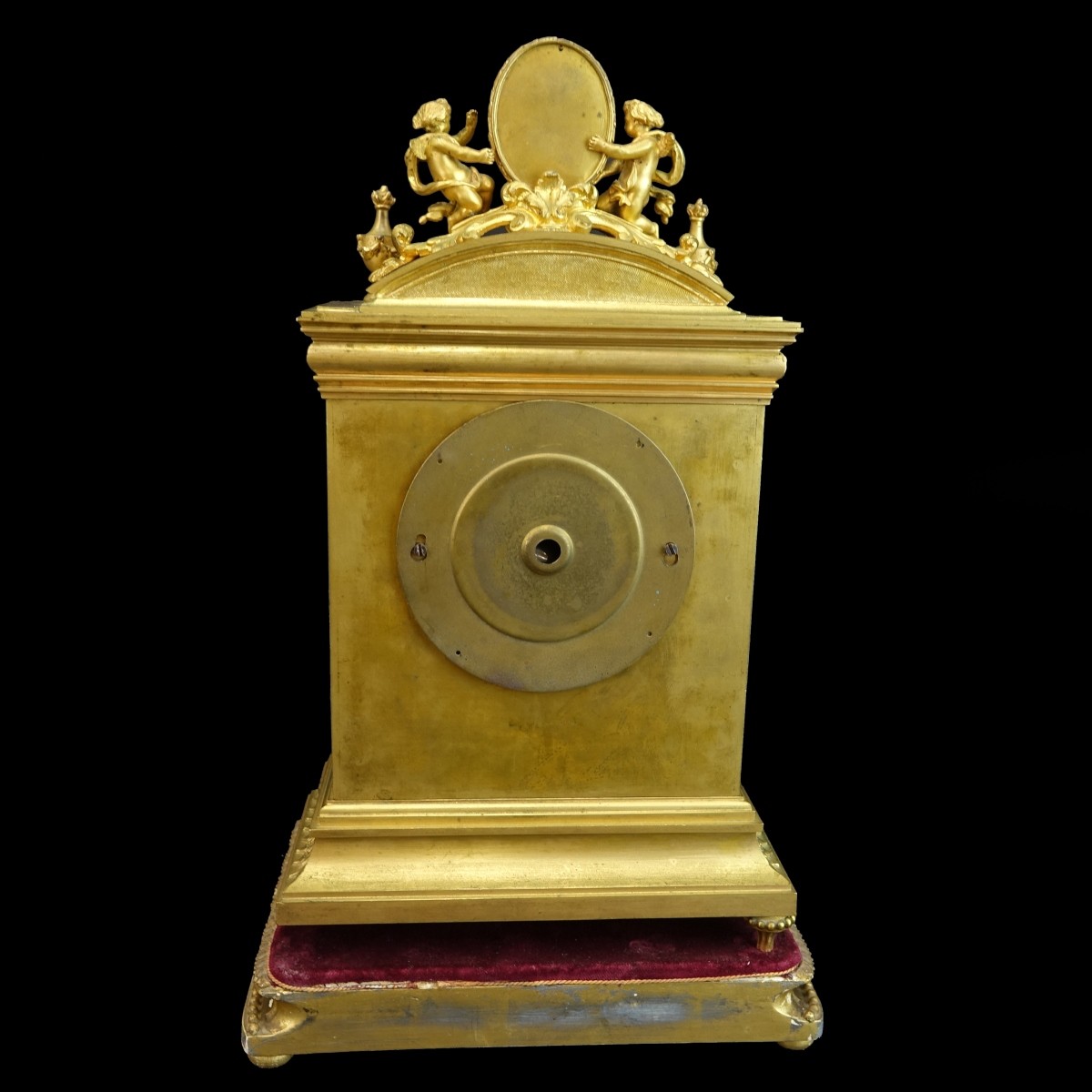 Antique French Sevres Style Mantle Clock