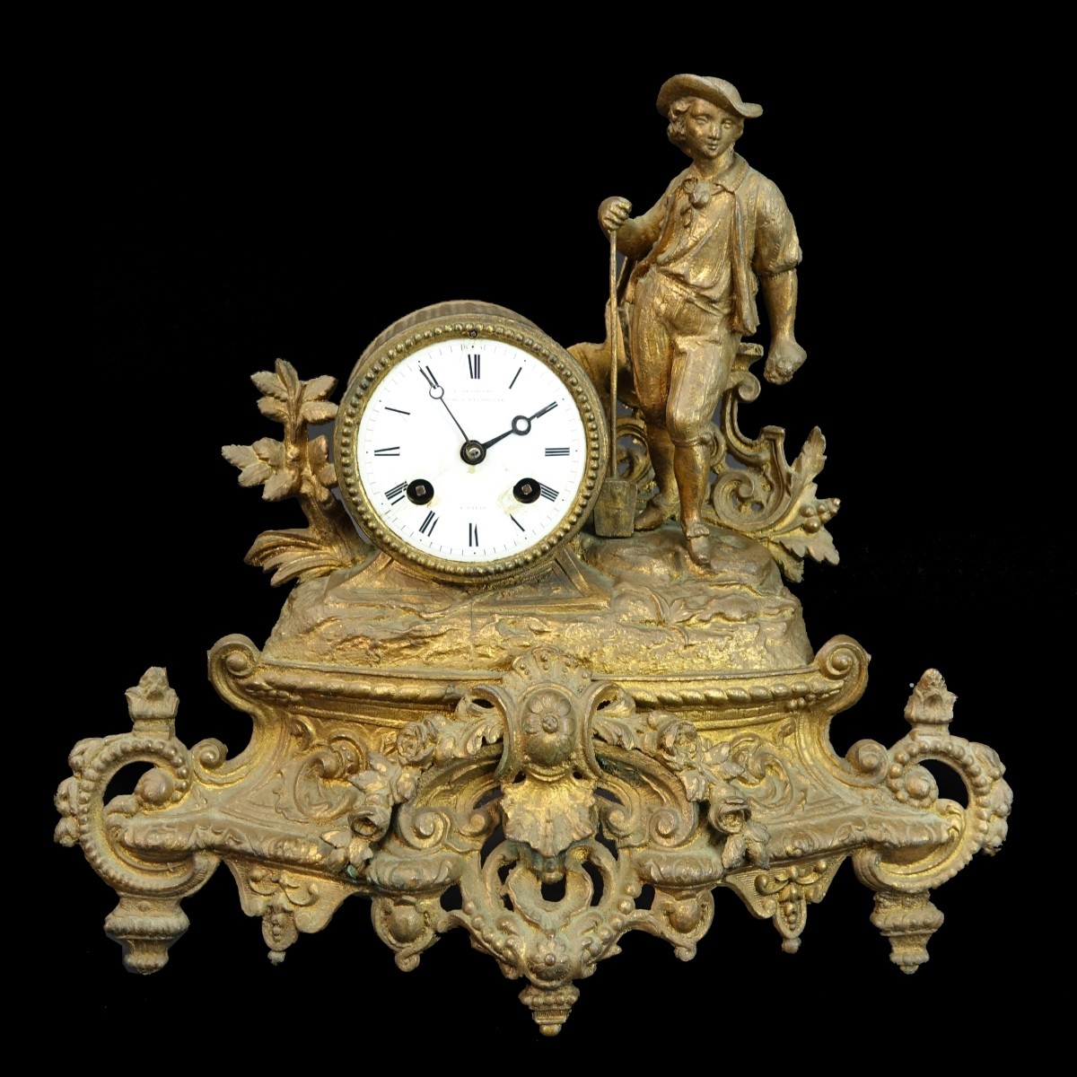 Antique C. Detouche Mantle Clock