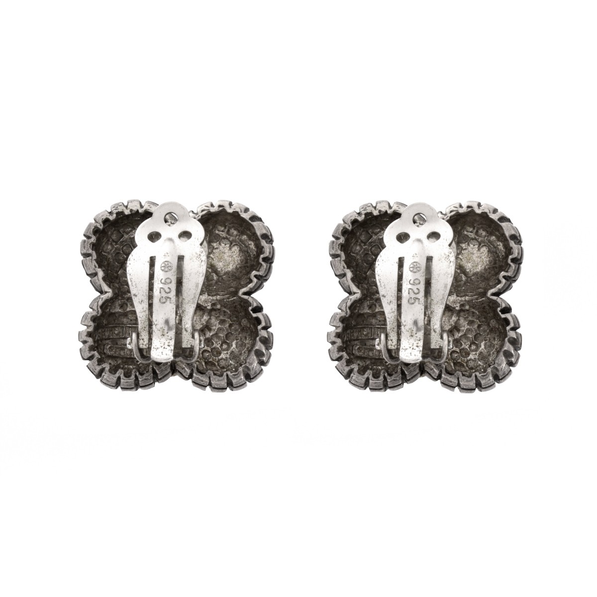 Stephen Dweck Silver and 18K Earrings