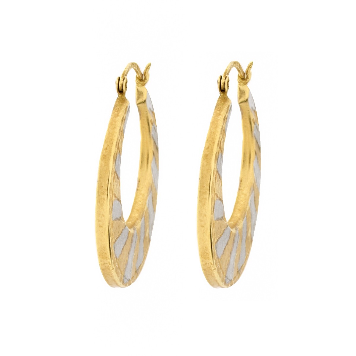 14K Hoop Earrings