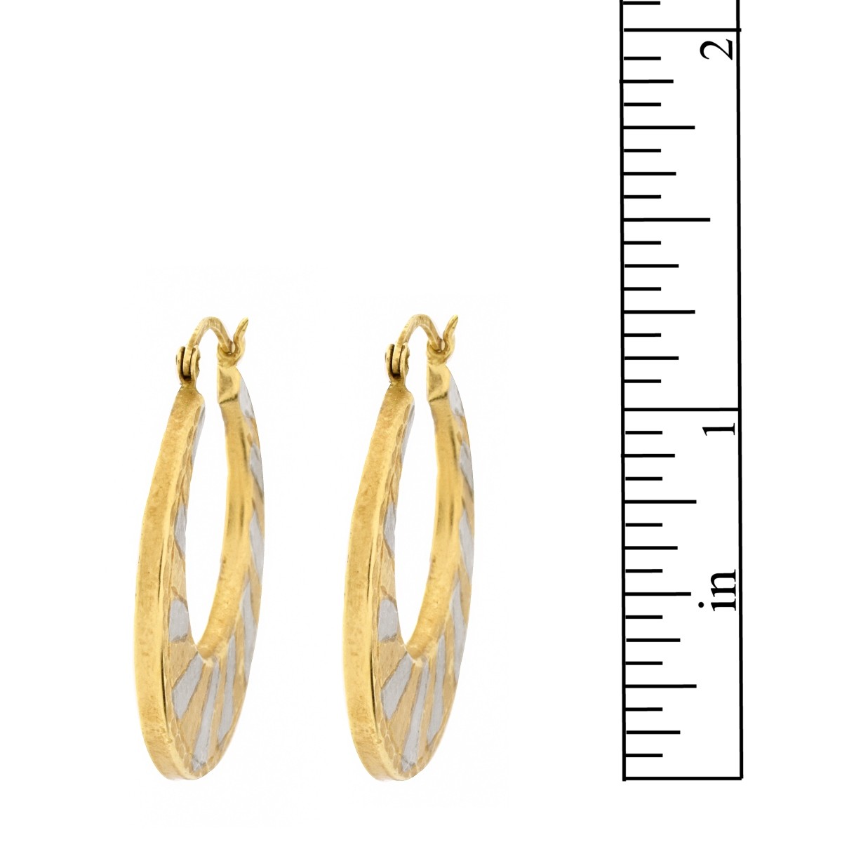 14K Hoop Earrings