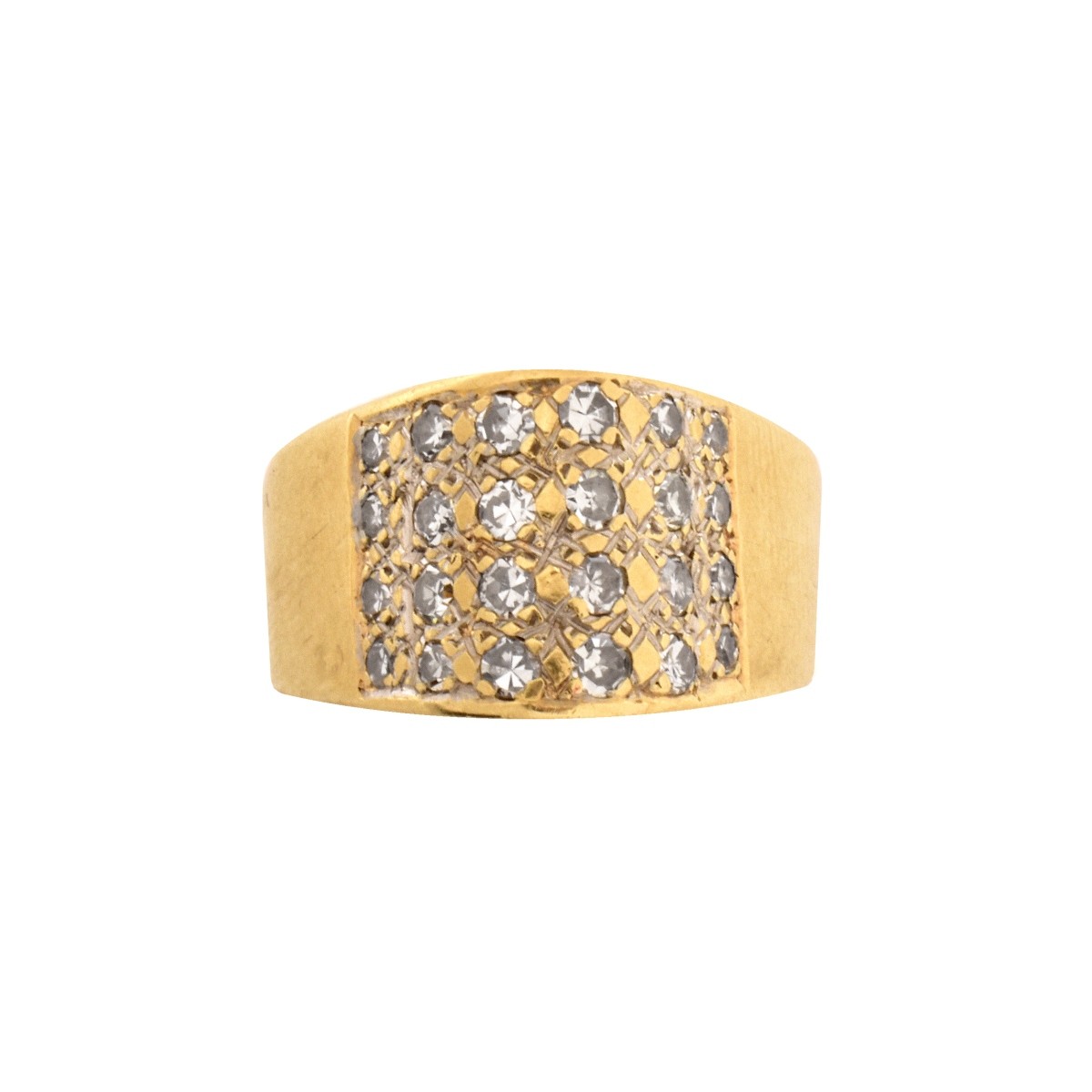 Diamond and 14K Ring