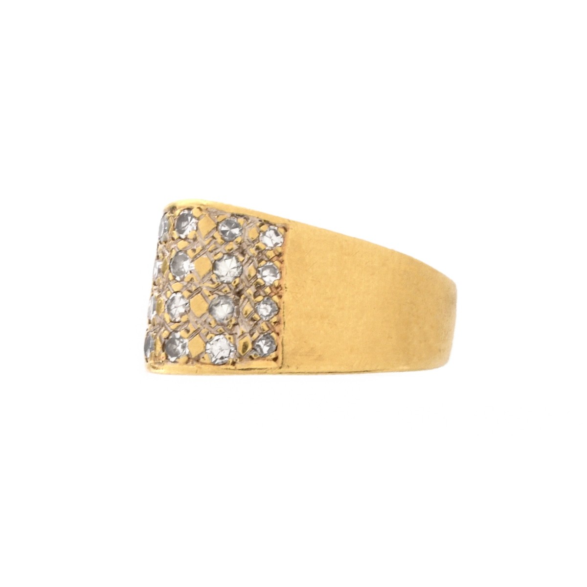 Diamond and 14K Ring