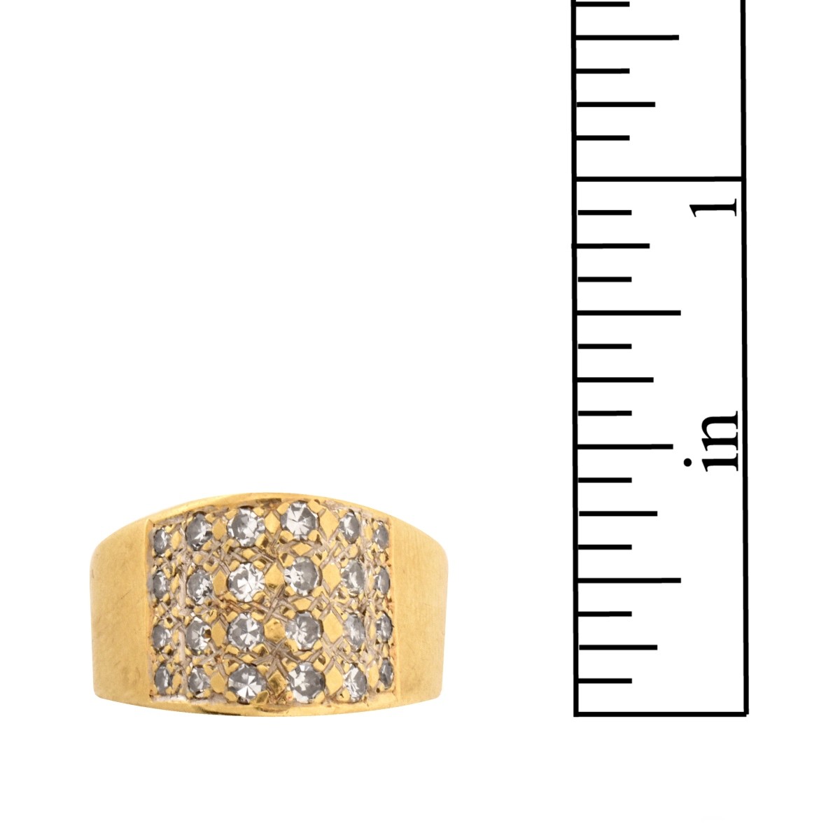 Diamond and 14K Ring