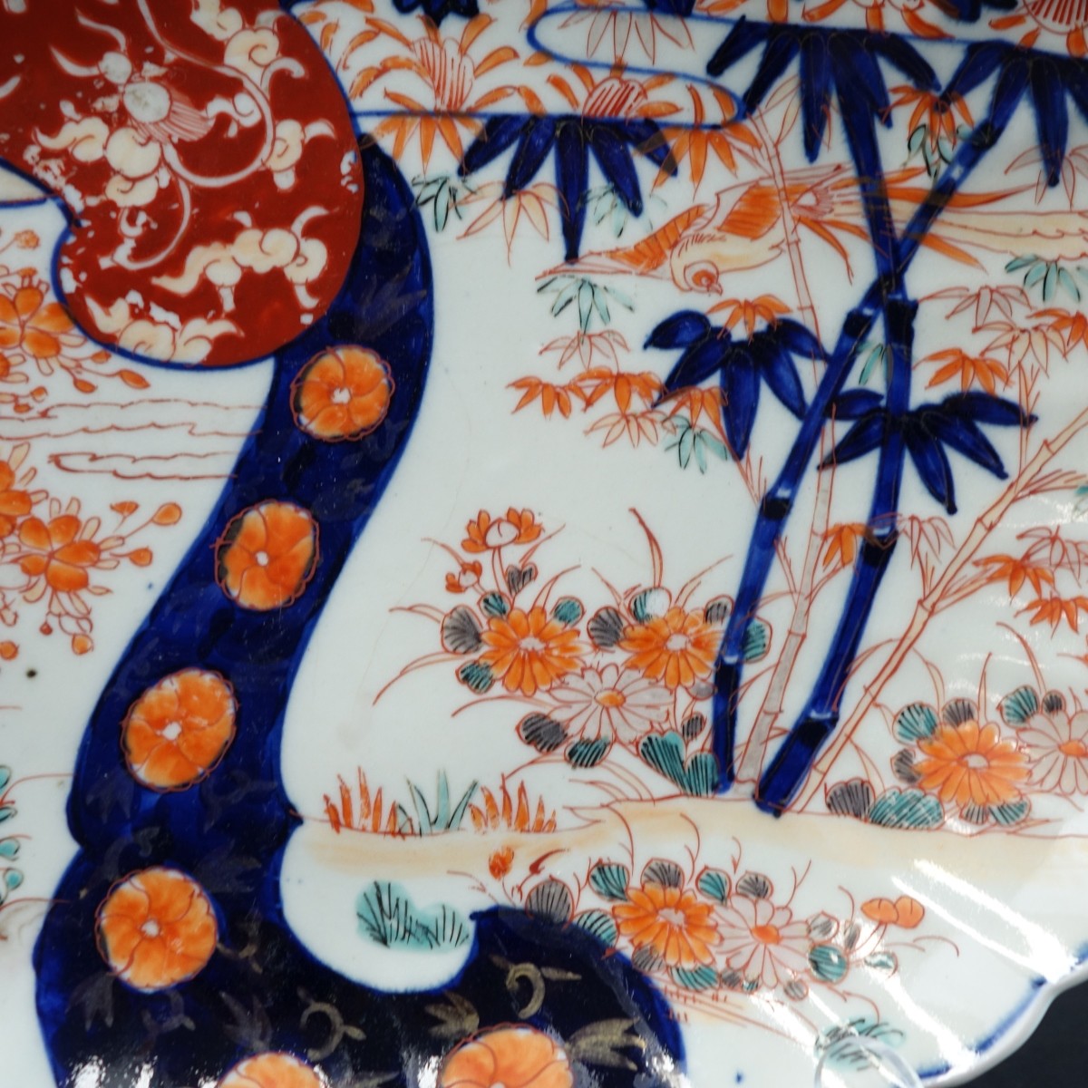 Large Antique Japanese Imari Platter