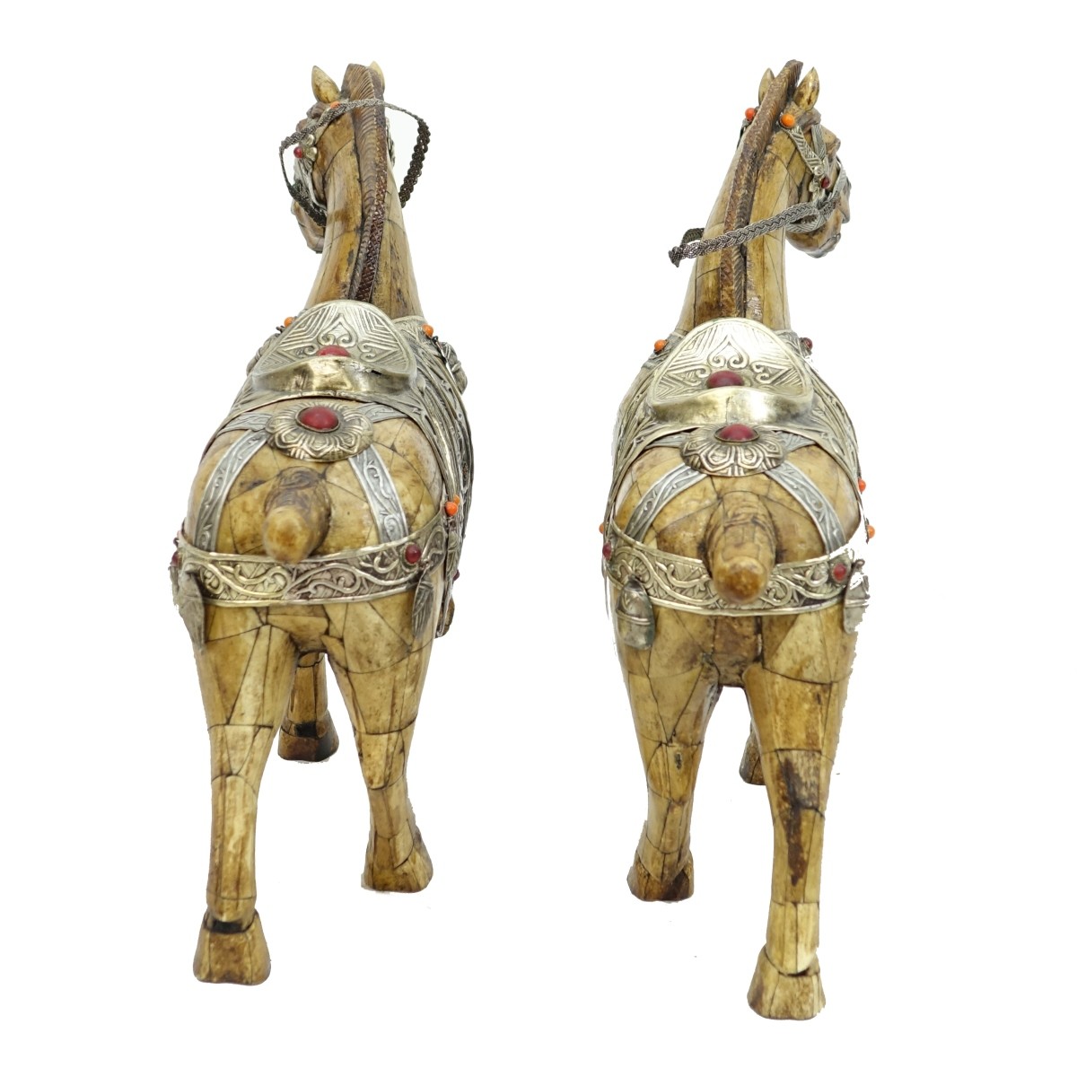 Pair of Chinese Tang Style Horses