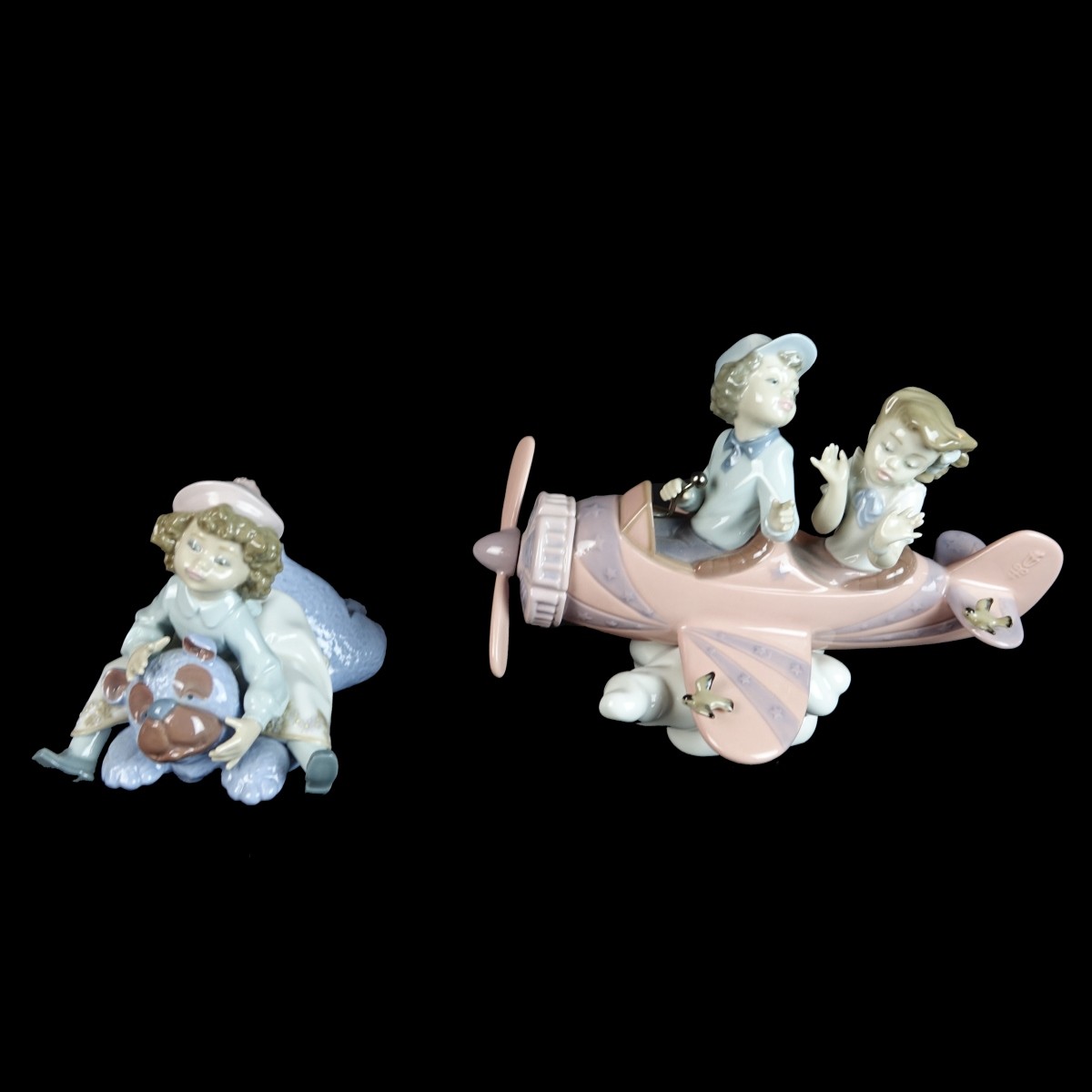 Two (2) Lladro Porcelain Figurines