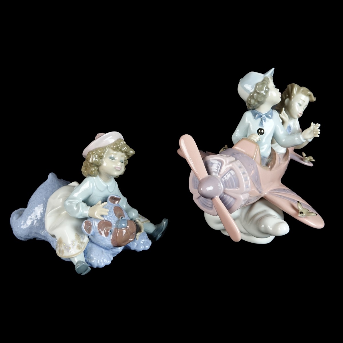 Two (2) Lladro Porcelain Figurines