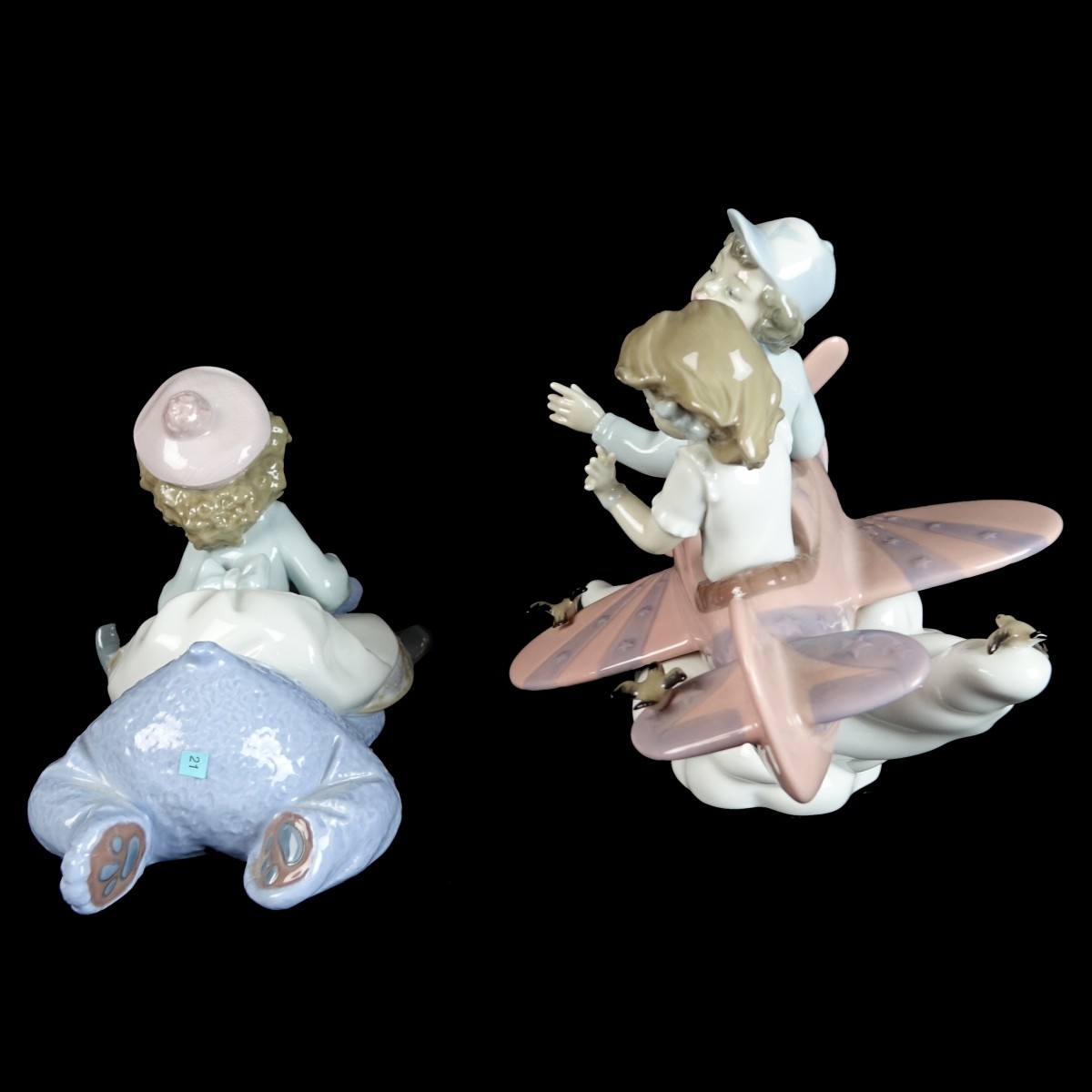 Two (2) Lladro Porcelain Figurines