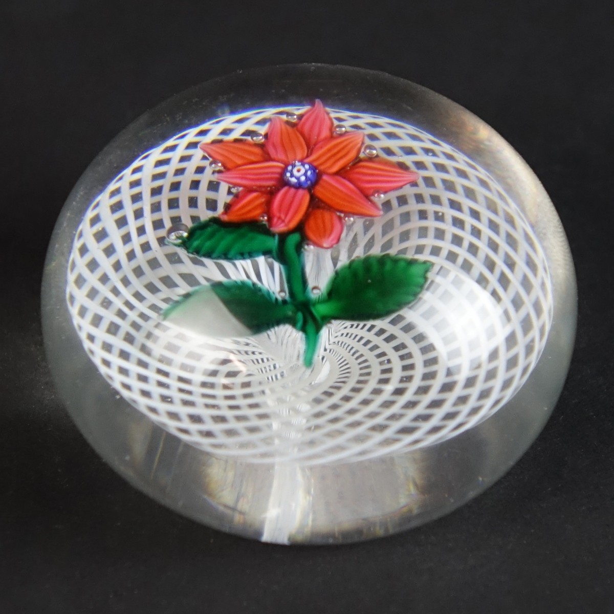Antique Clichy Art Glass Paperweight