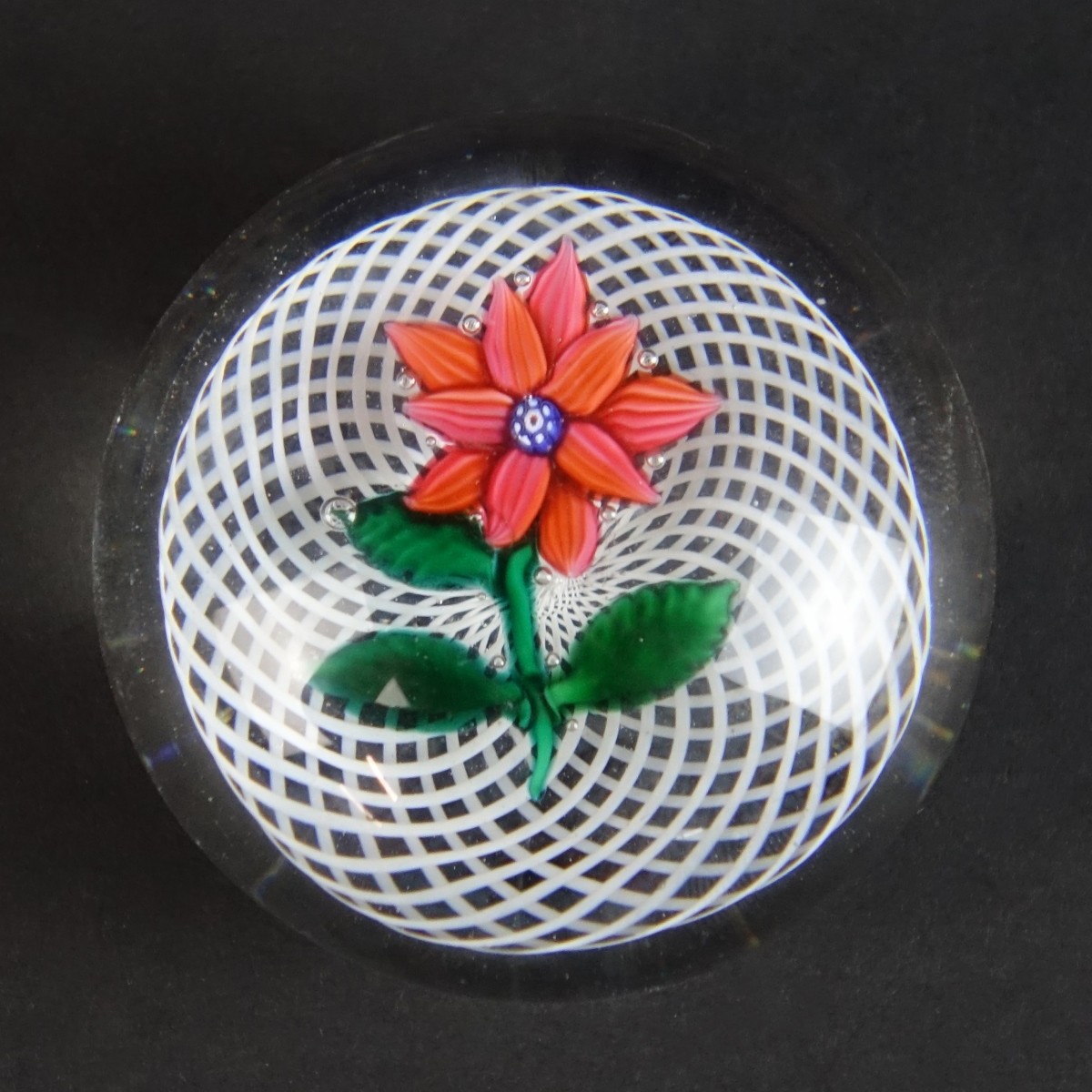 Antique Clichy Art Glass Paperweight