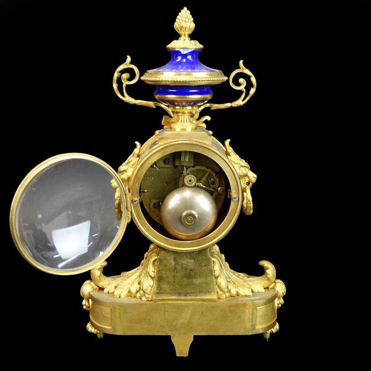 Antique Sevres Style Mantle Clock