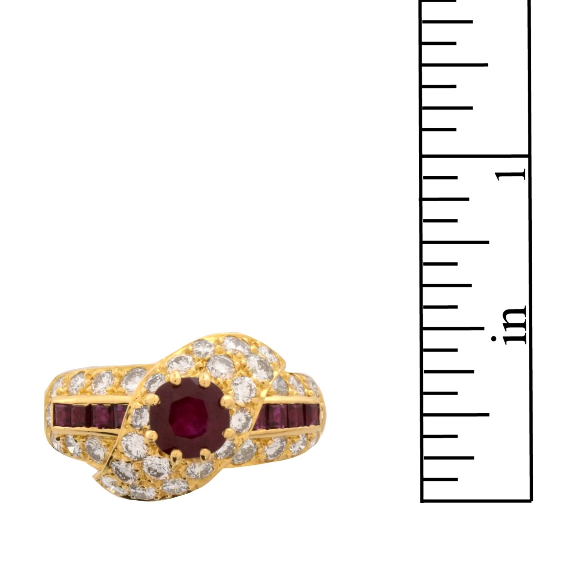 Graff Ruby, Diamond and 18K Ring