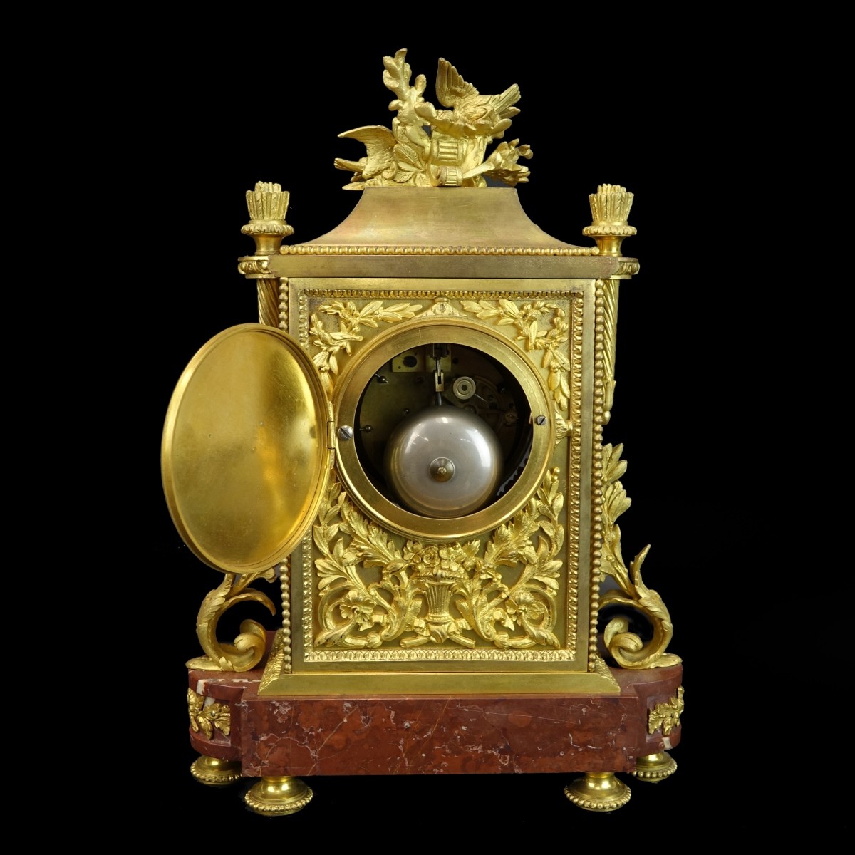 Antique French Louis XVI Style Mantle Clock