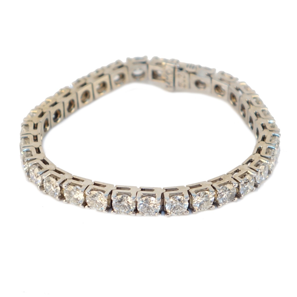 Diamond and 14K Tennis Bracelet