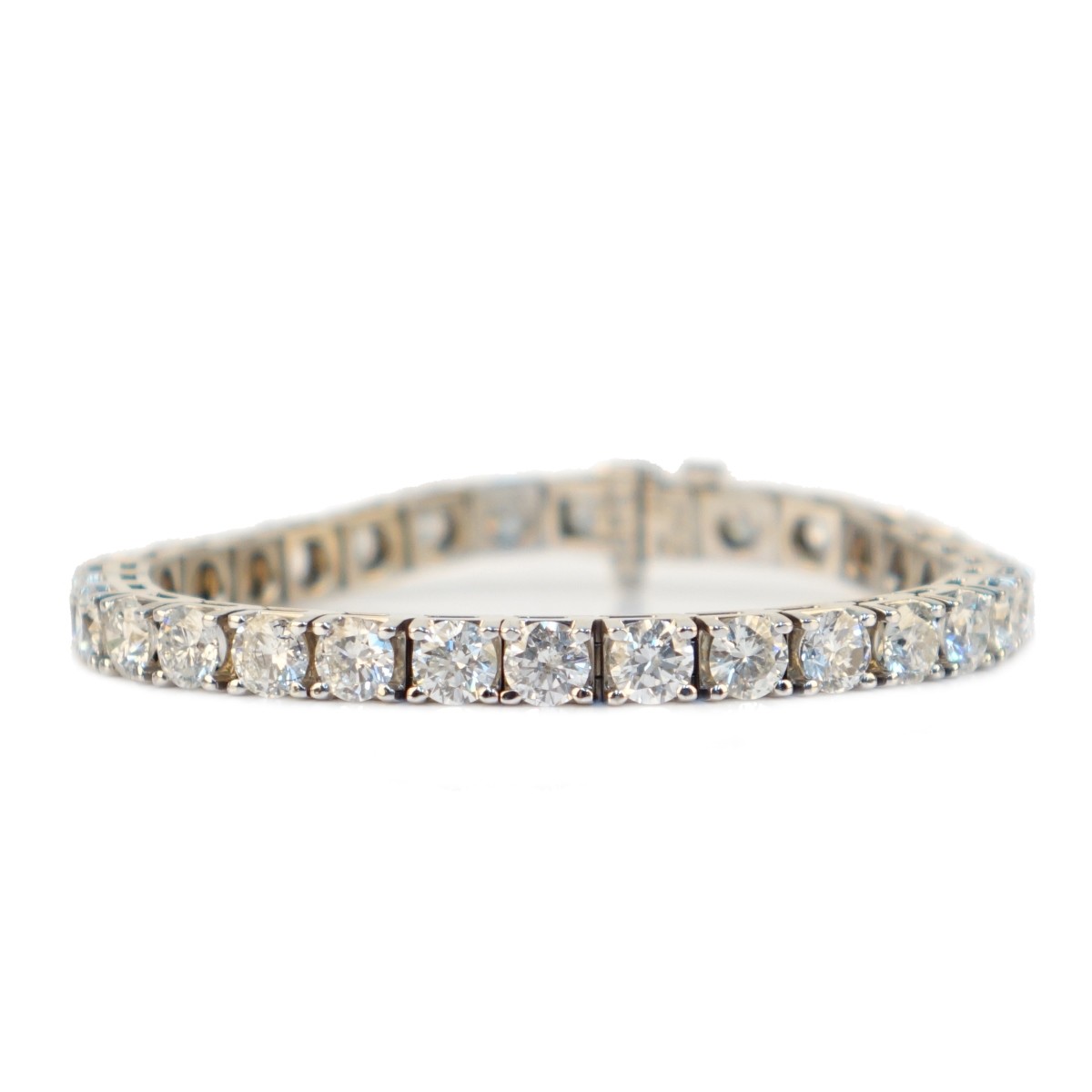 Diamond and 14K Tennis Bracelet