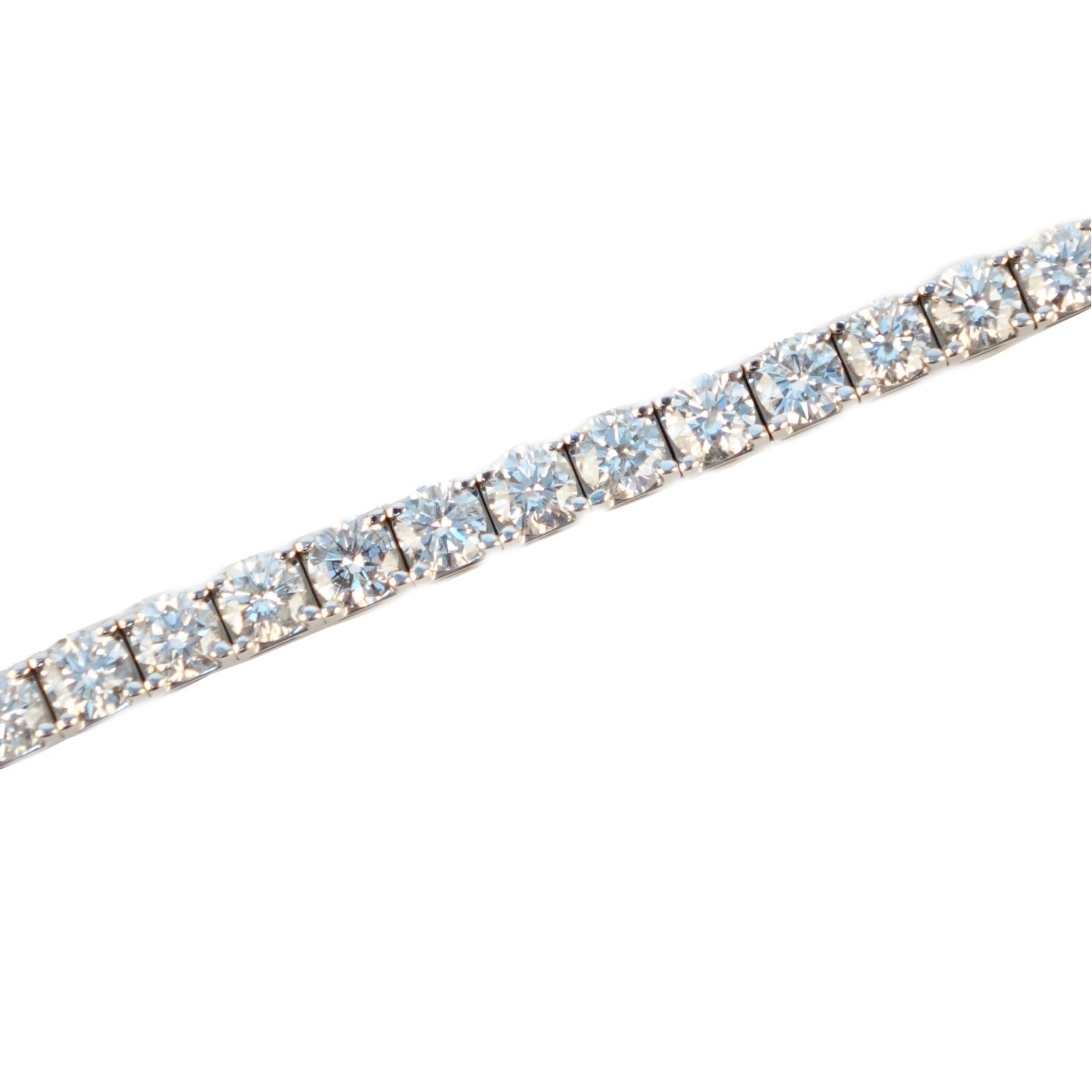 Diamond and 14K Tennis Bracelet