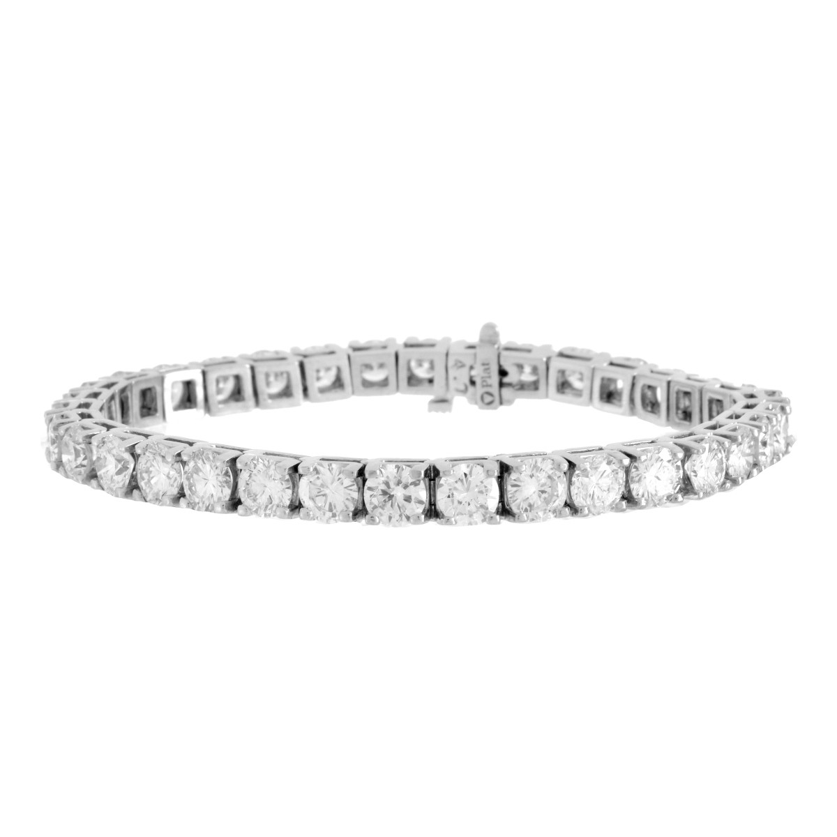 Diamond and Platinum Bracelet