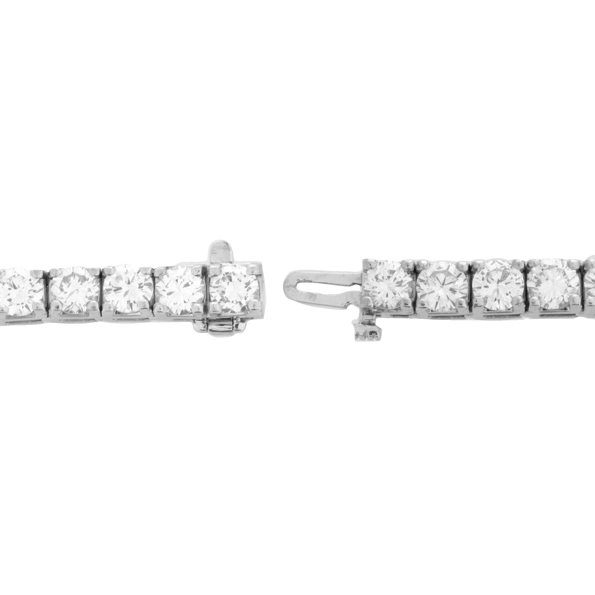 Diamond and Platinum Bracelet