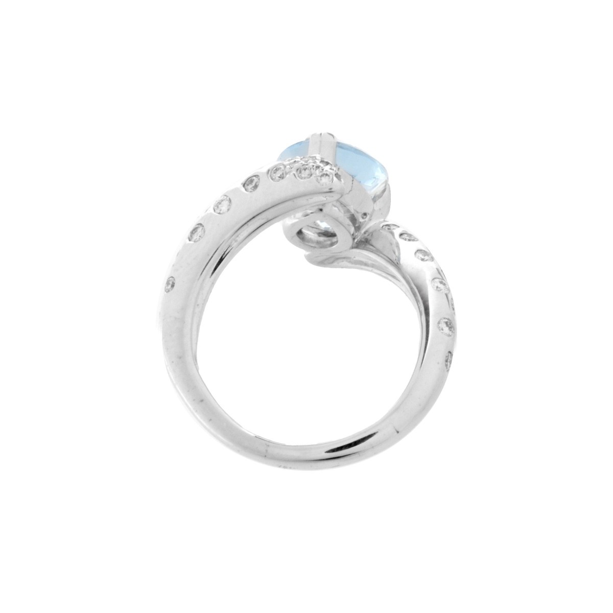 Chanel Aquamarine, Diamond and 18K Ring