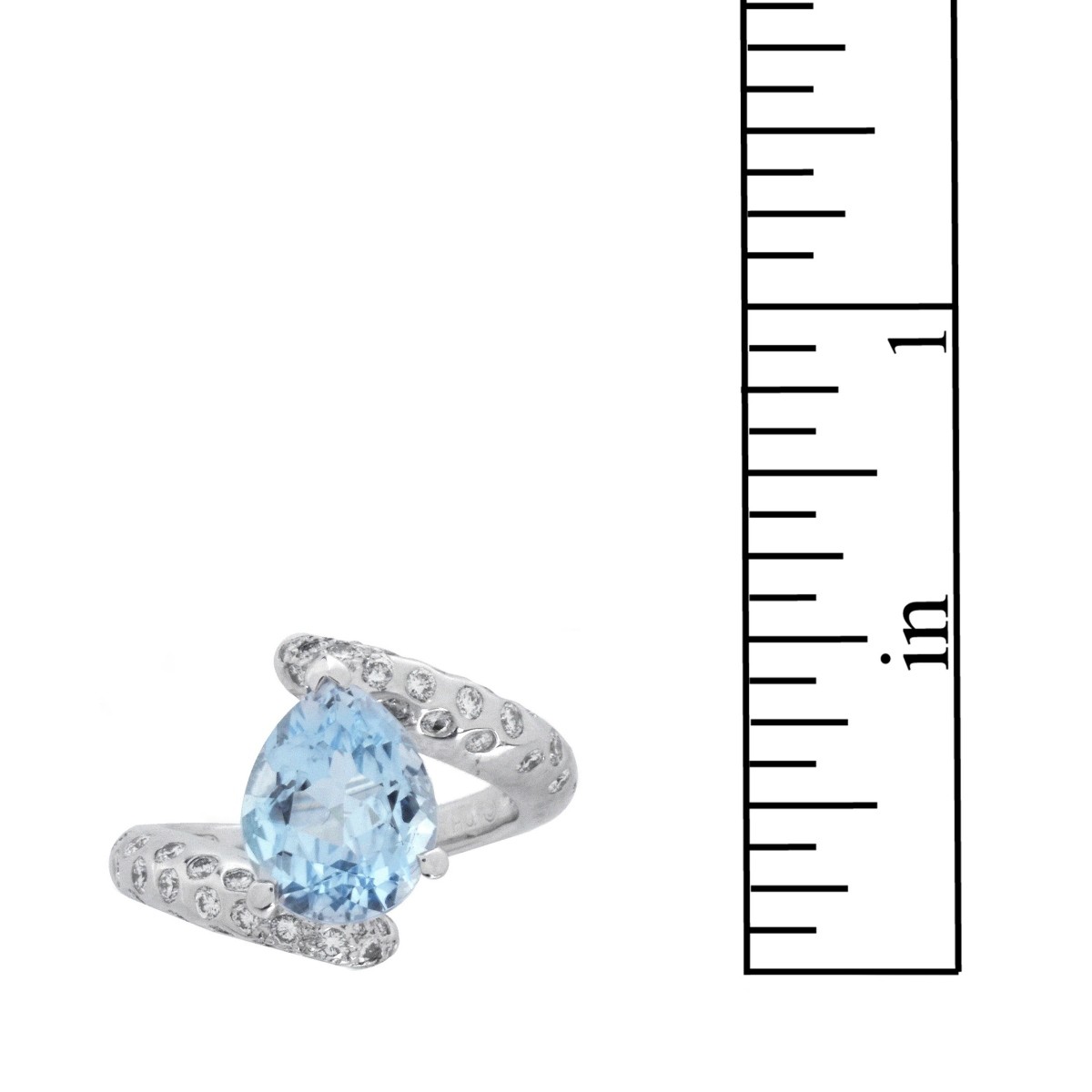 Chanel Aquamarine, Diamond and 18K Ring