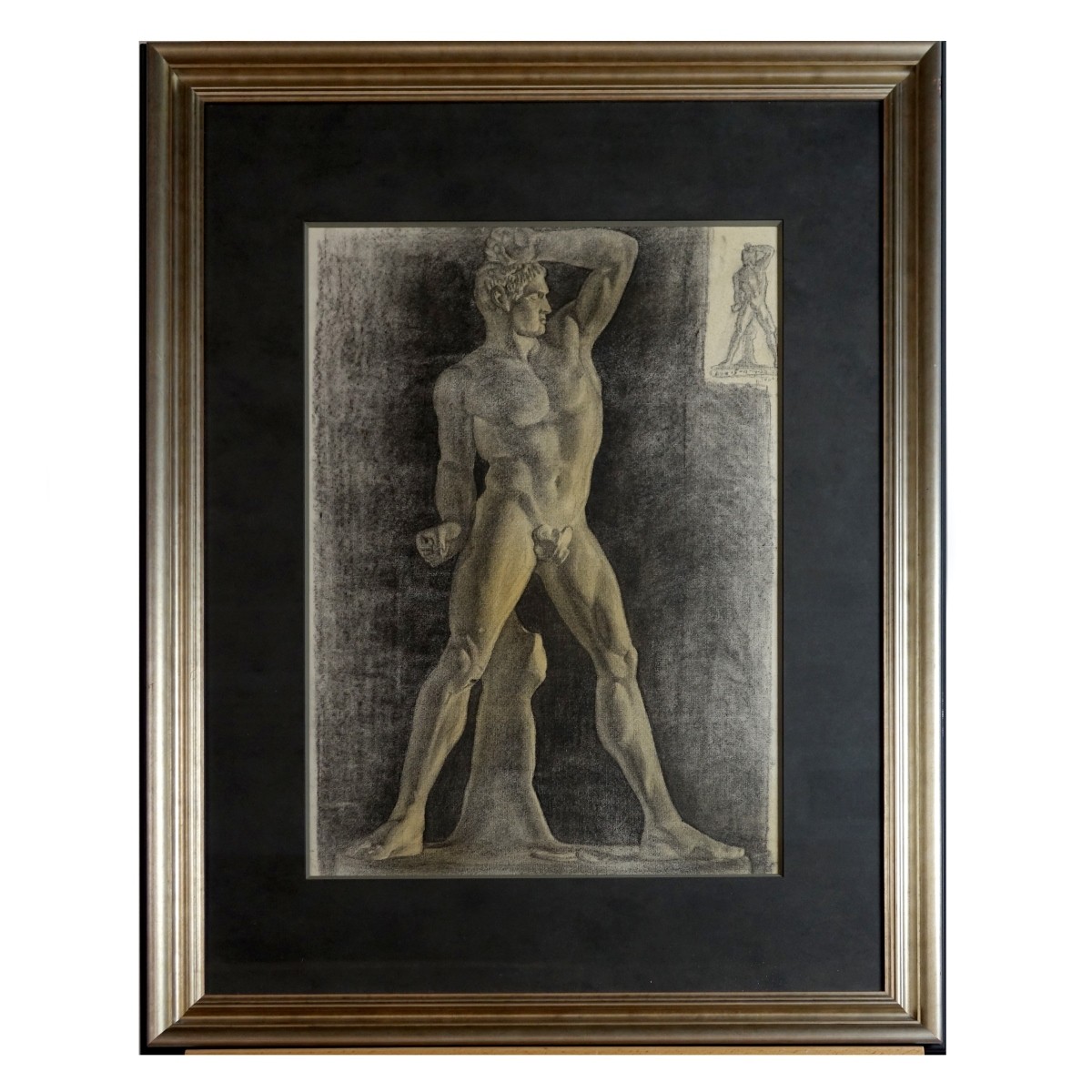 Neoclassical style Charcoal Drawing