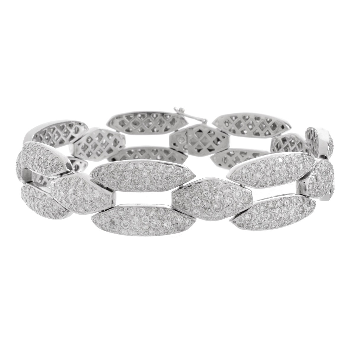 Diamond and Platinum Bracelet