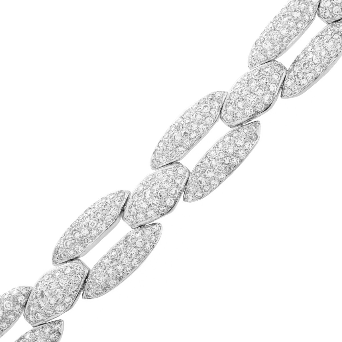 Diamond and Platinum Bracelet