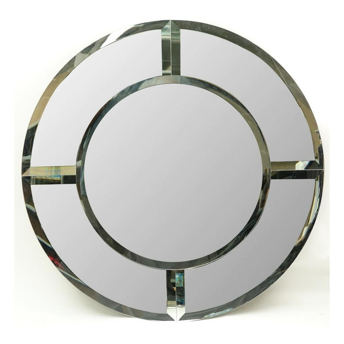 Karl Springer Style "Saturn" Mirror