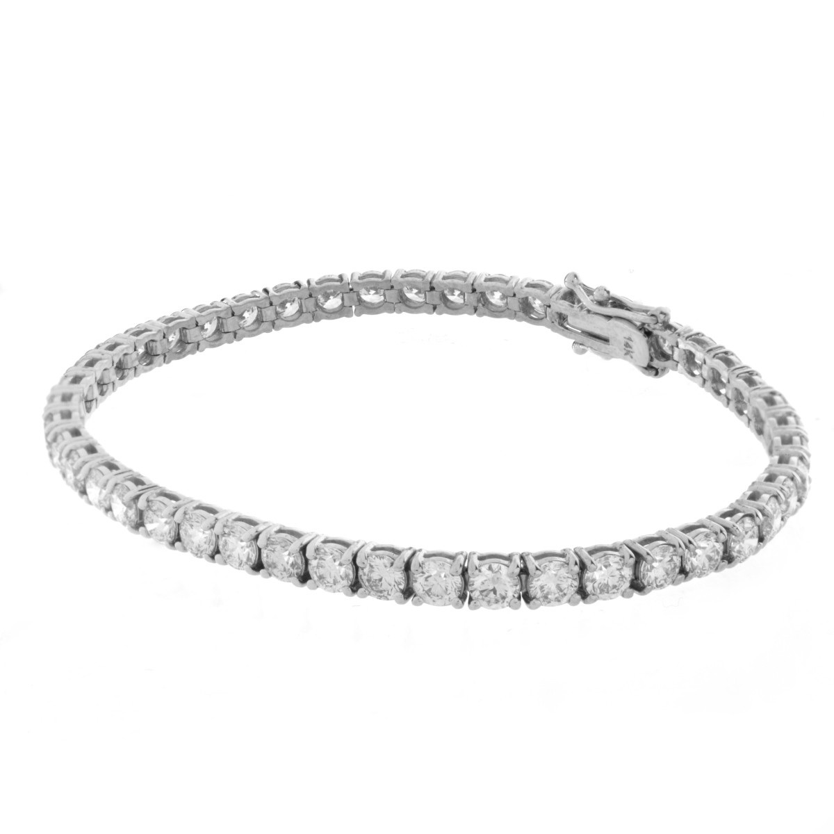 Diamond and 14K Bracelet