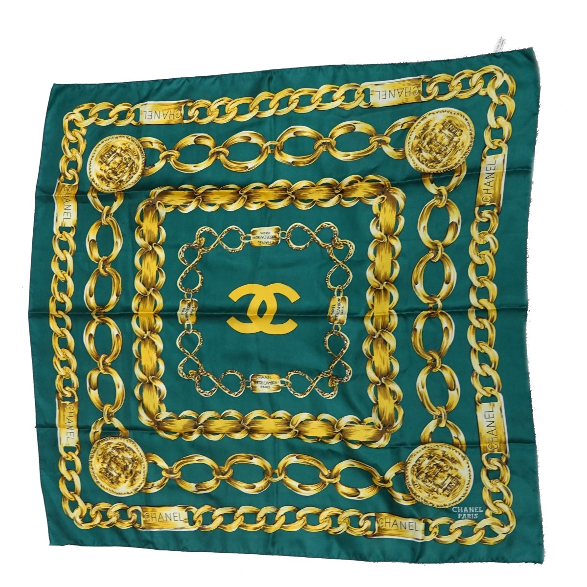 Chanel "31 Rue Chambon" Silk Scarf