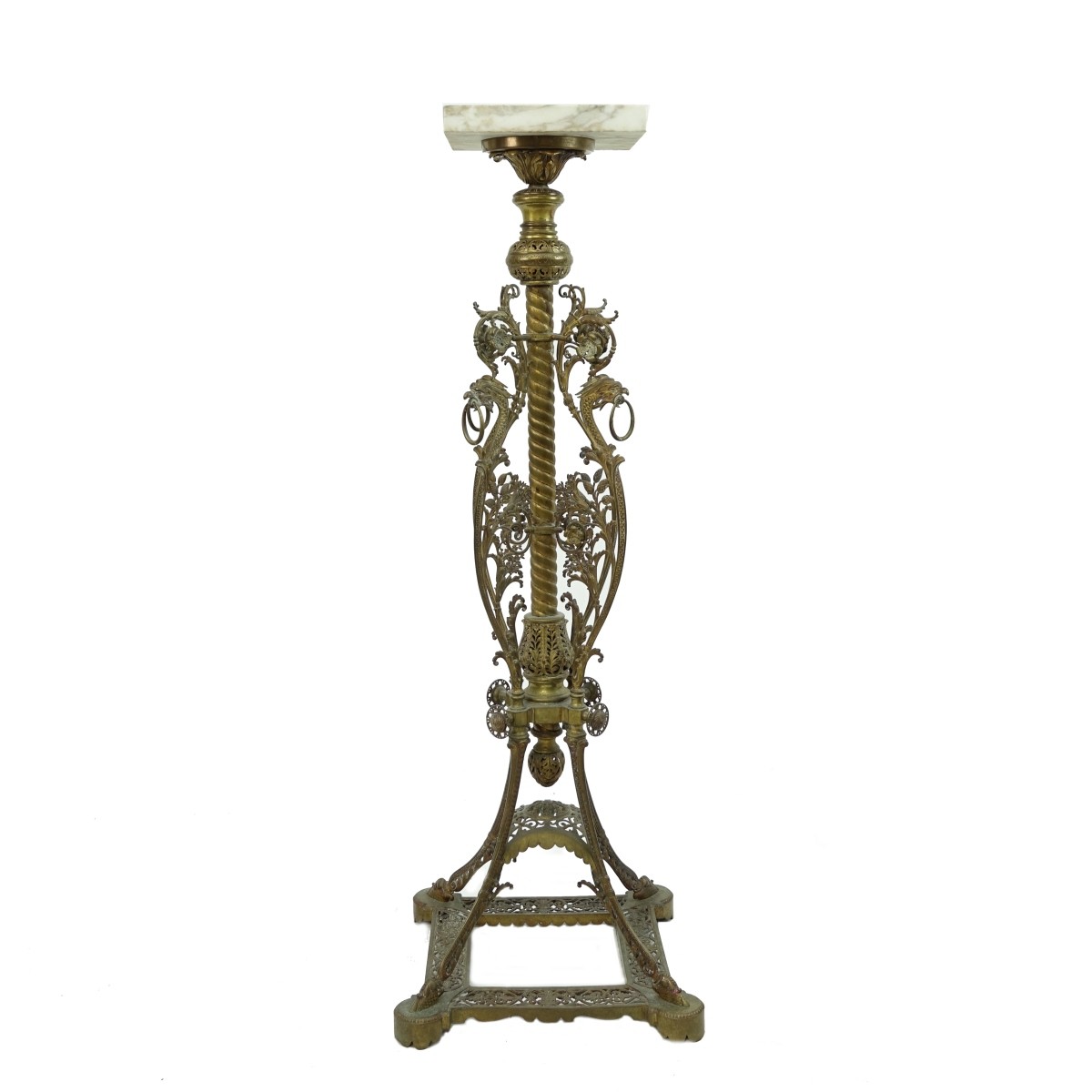 Neoclassical Style Bronze Pedestal